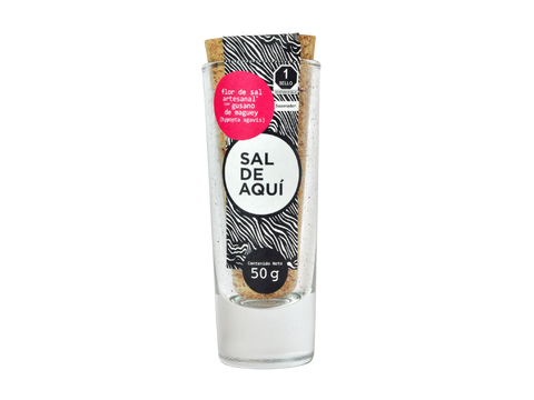 Flor de Sal con Gusano de Maguey